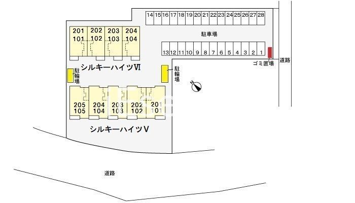 その他共有部分　配置図です