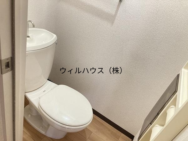 トイレ　ウォシュレット設置可！