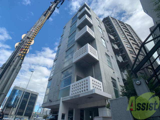 建物外観　札幌市中央区南１条東「カサトレスリオ」