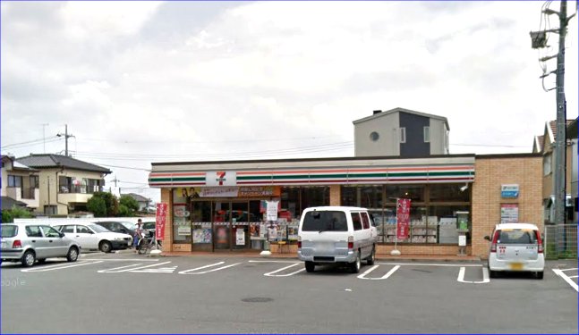 コンビニ　セブンイレブン小山神山店（コンビニ）まで394m
