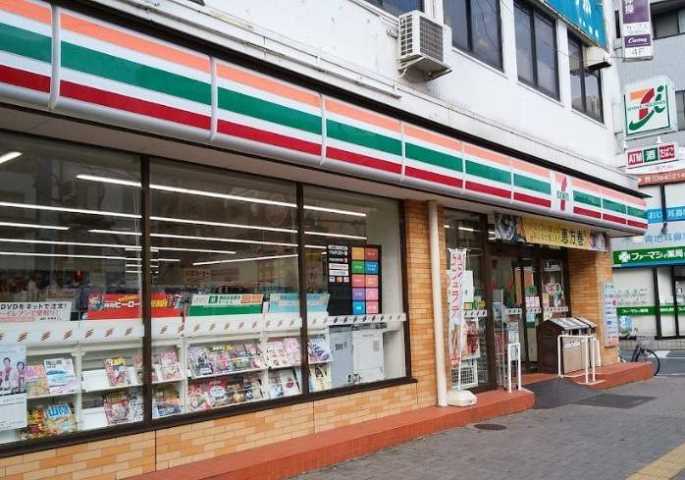 コンビニ　セブンイレブン岡山駅元町店（コンビニ）まで350m
