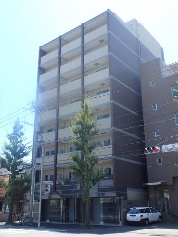 建物外観　ペットと一緒に住めるマンションです