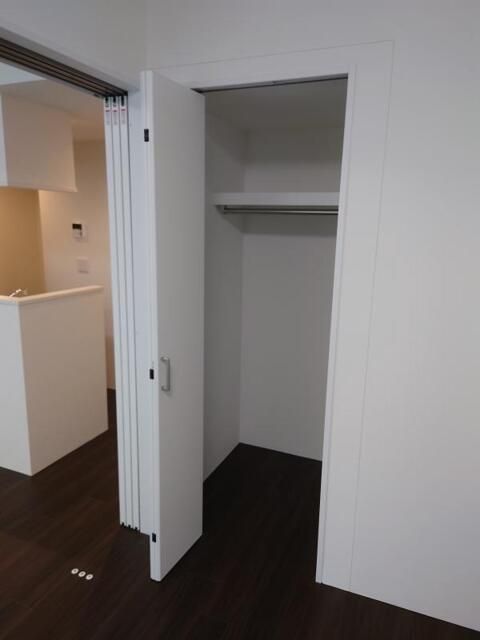 収納　たっぷりとした収納スペースです