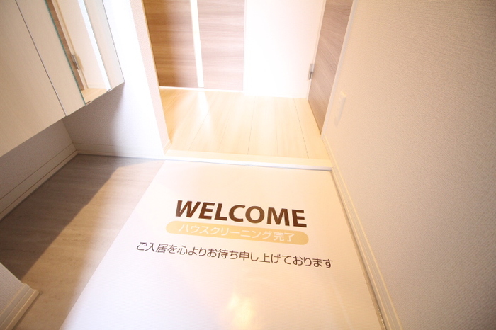 玄関　落ち着いた玄関です