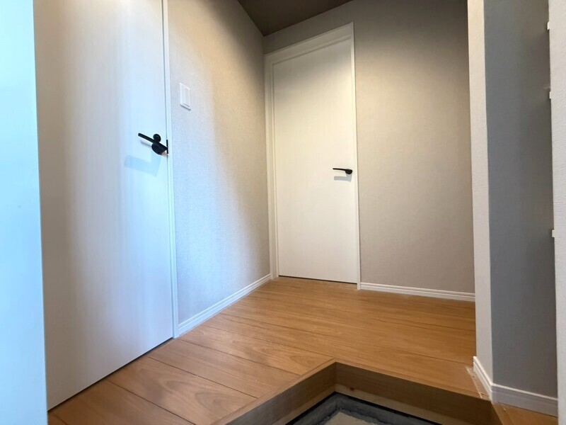 深草小久保町 新築アパートの玄関写真