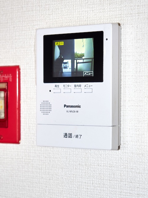 セキュリティ　カラーモニター付インターホン