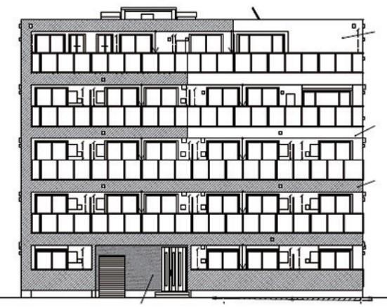 建物外観　落ち着いた雰囲気の外観です