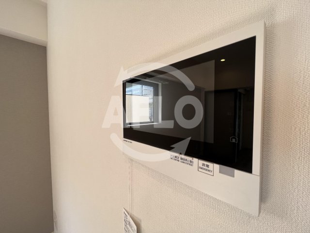 セキュリティ　シーズンフラッツ阿波座　テレビ付きモニターホン