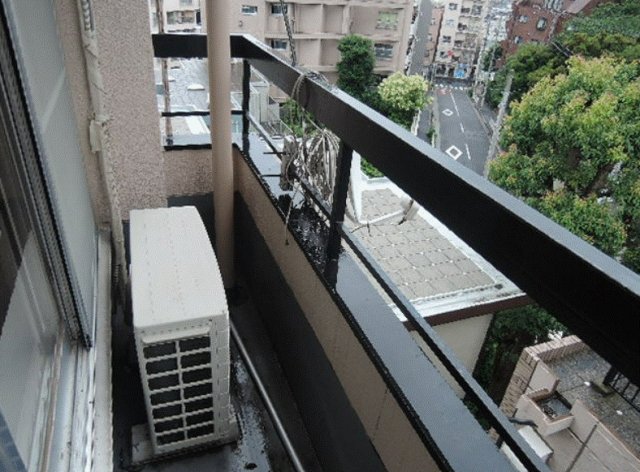 バルコニー　木戸坂ローヤルマンション