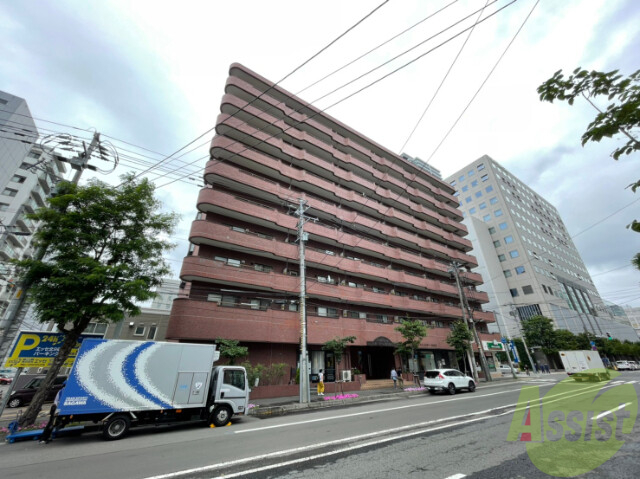 建物外観　札幌市北区北九条西「ル・ノール北９条」