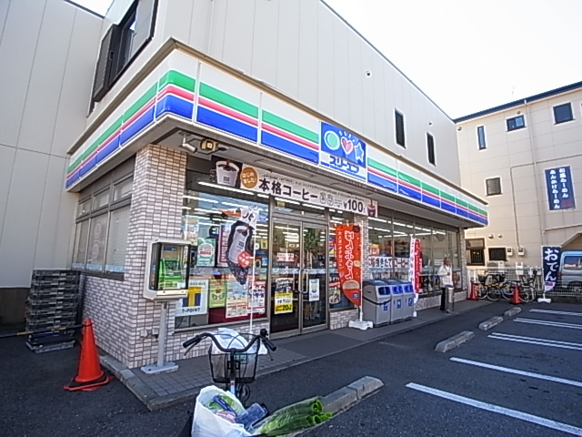 コンビニ　ローソン・スリーエフ 逆井駅前店（コンビニ）まで384m