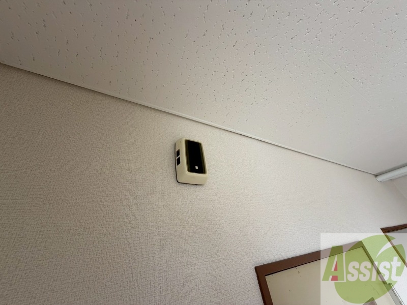セキュリティ　来客時にはこちらのチャイムで知らせてくれます。