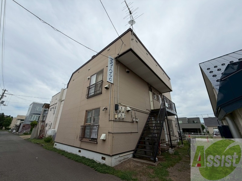 建物外観　札幌市東区北３２条東「フラワーハイツＣ」