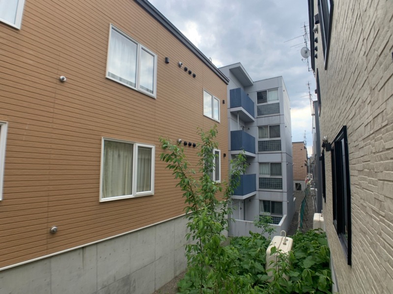 眺望　眺望はこちら。静かな住宅街という印象を受けました。