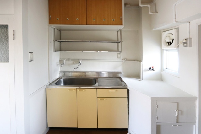 キッチン　写真は別部屋のものです。