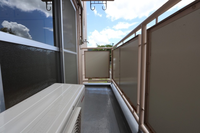 バルコニー　写真は別部屋のものです。