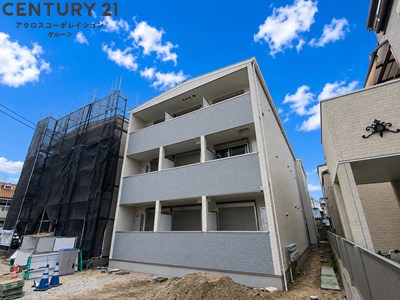 建物外観　オートロック・防犯カメラ付きで安心です！