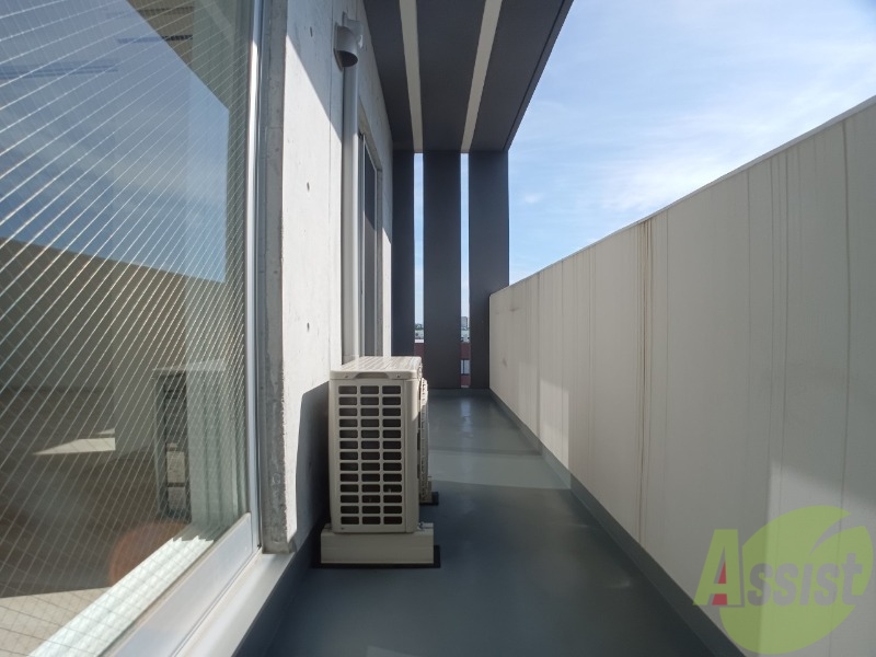 バルコニー　バルコニーです。天気の良い日には外干しができます！