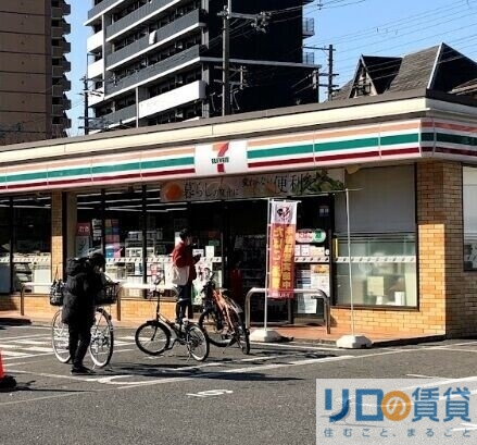 コンビニ　セブン-イレブン 大阪木川西淀川通店（コンビニ）まで600m