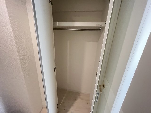 収納　たっぷりとした収納スペースです