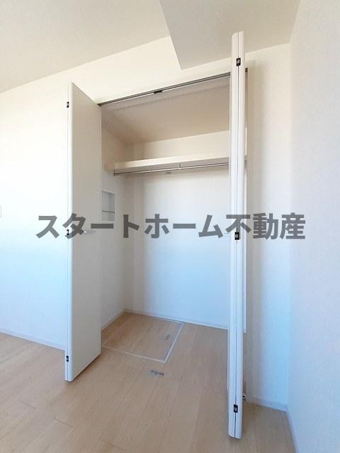 収納　十分な収納スペースがあります