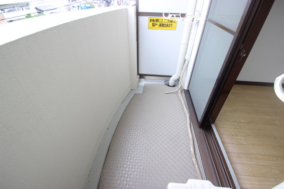 バルコニー　※別部屋の写真です