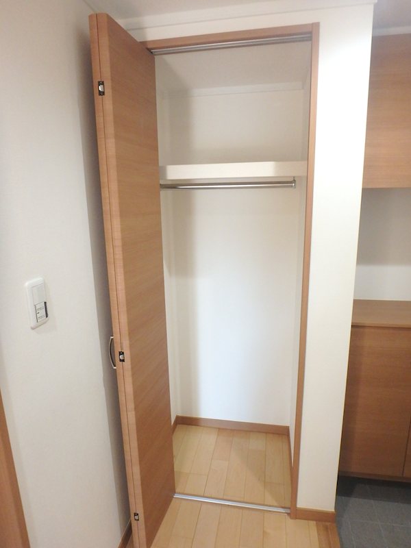 収納　仕切りのあるクローゼットで使いやすい！