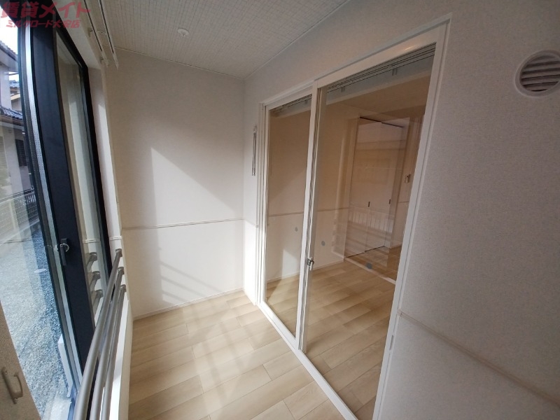 バルコニー　同タイプの部屋写真です。