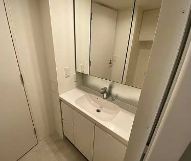 洗面設備　※別部屋の参考写真です。