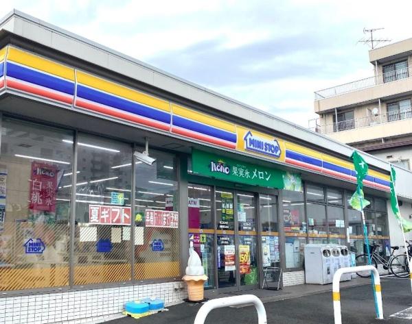 コンビニ　ミニストップ矢部店（コンビニ）まで1021m