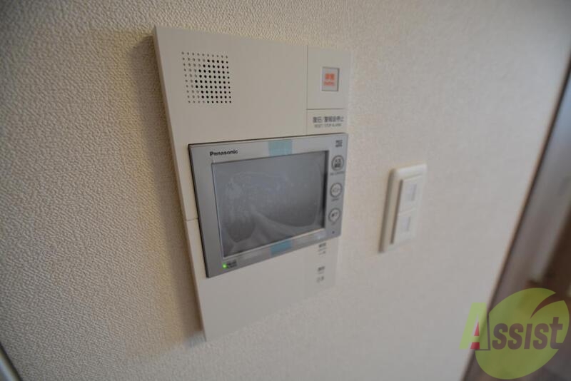 セキュリティ　ＴＶ付きインターホンです。