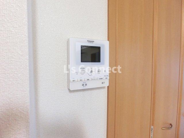 セキュリティ　突然の来客もＴＶモニターホンでしっかり確認。