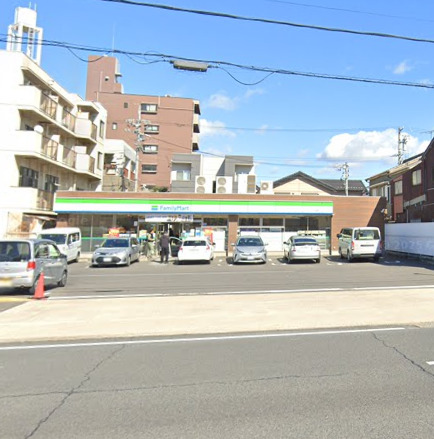 コンビニ　ファミリーマート 内田橋店（コンビニ）まで458m