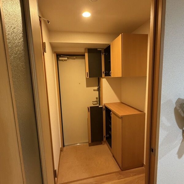 玄関　※写真は同じマンションの違う部屋のものになります。