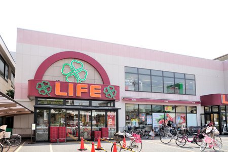 スーパー　ライフ　大森南店（スーパー）まで449m
