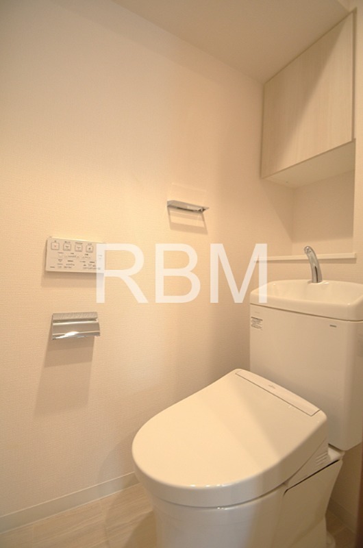 RBM外苑前レジデンスのトイレ写真