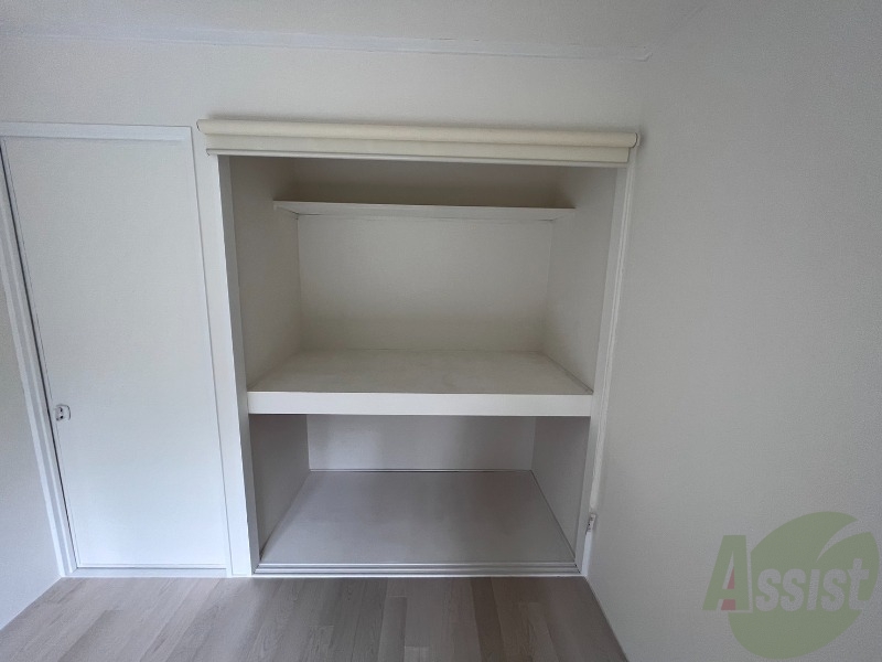 収納　ここに収納があります。収納があると部屋が広く使えます。