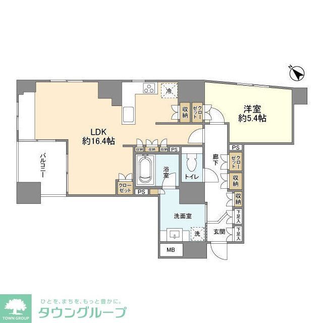 トーキョー・オーディアム日本橋浜町の間取り写真