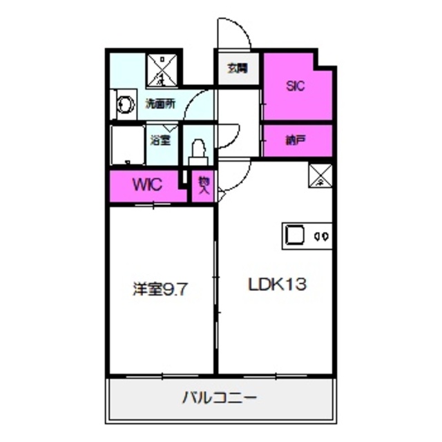 京橋パンションの間取り写真