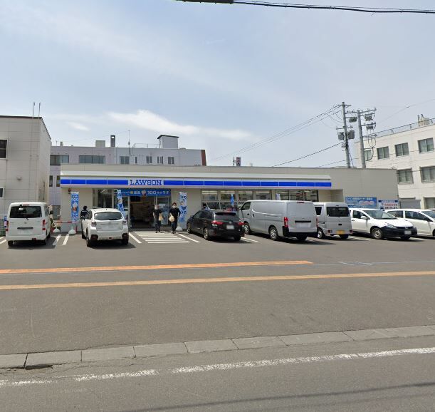 コンビニ　ローソン札幌北8条西二十丁目店（コンビニ）まで214m
