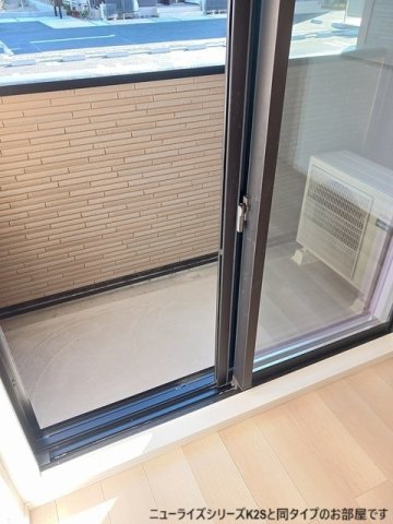 バルコニー　陽当たり良好なバルコニーです
