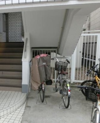 駐車場　駐輪場です。