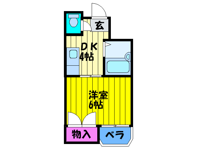 メイゾン中宮の間取り写真