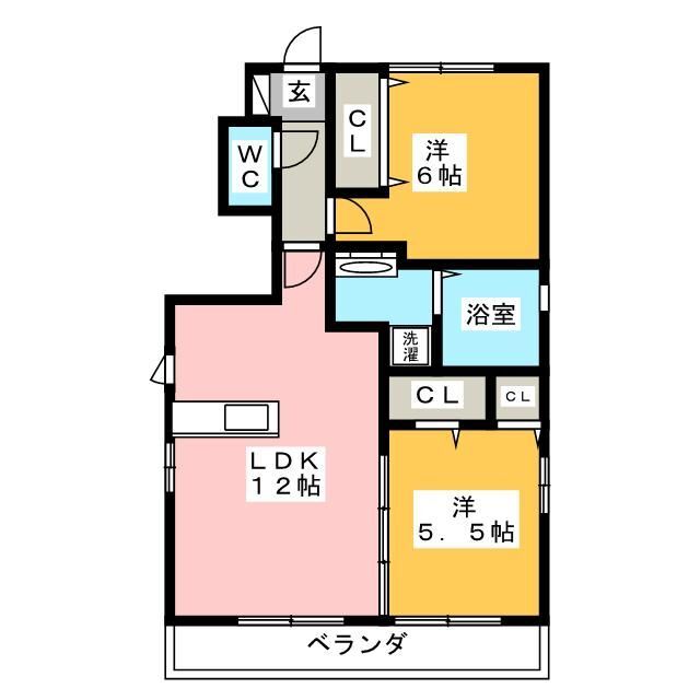 クリプトメリア有明の間取り写真