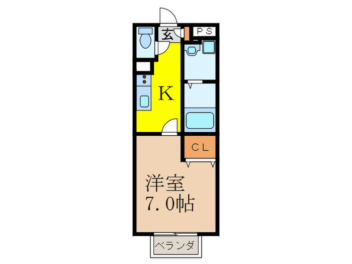 Amour倉の間取り写真