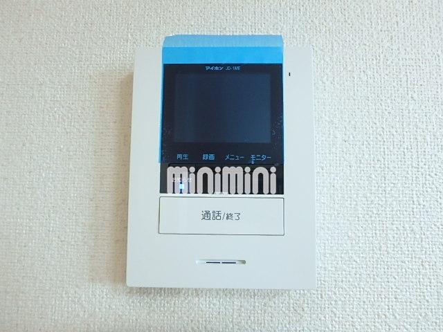 セキュリティ　来客時に安心なＴＶモニターホンです。