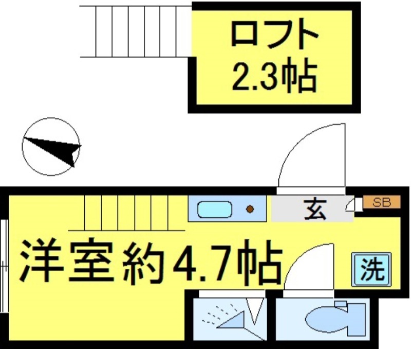 ハーモニーテラス新小岩IIの間取り写真