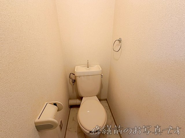 地下鉄桜通線 鶴里駅 徒歩6分 11階建 築35年のトイレ写真