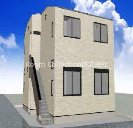 建物外観　完成パース