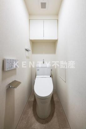 トイレ　ゆったりとした空間のトイレです